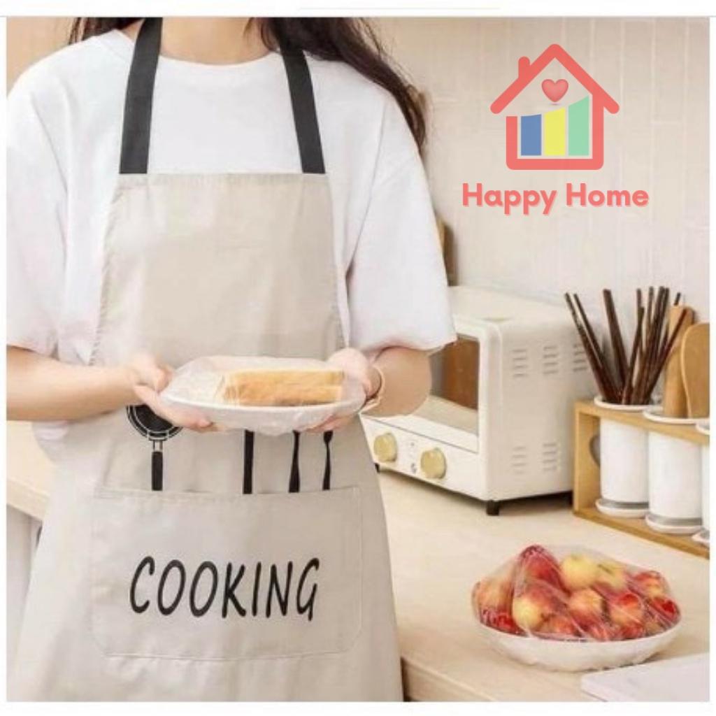 Màng bọc thực phẩm có chun co giãn tái sử dụng kèm túi gấu dễ thương gói 100 chiếc Happy Home