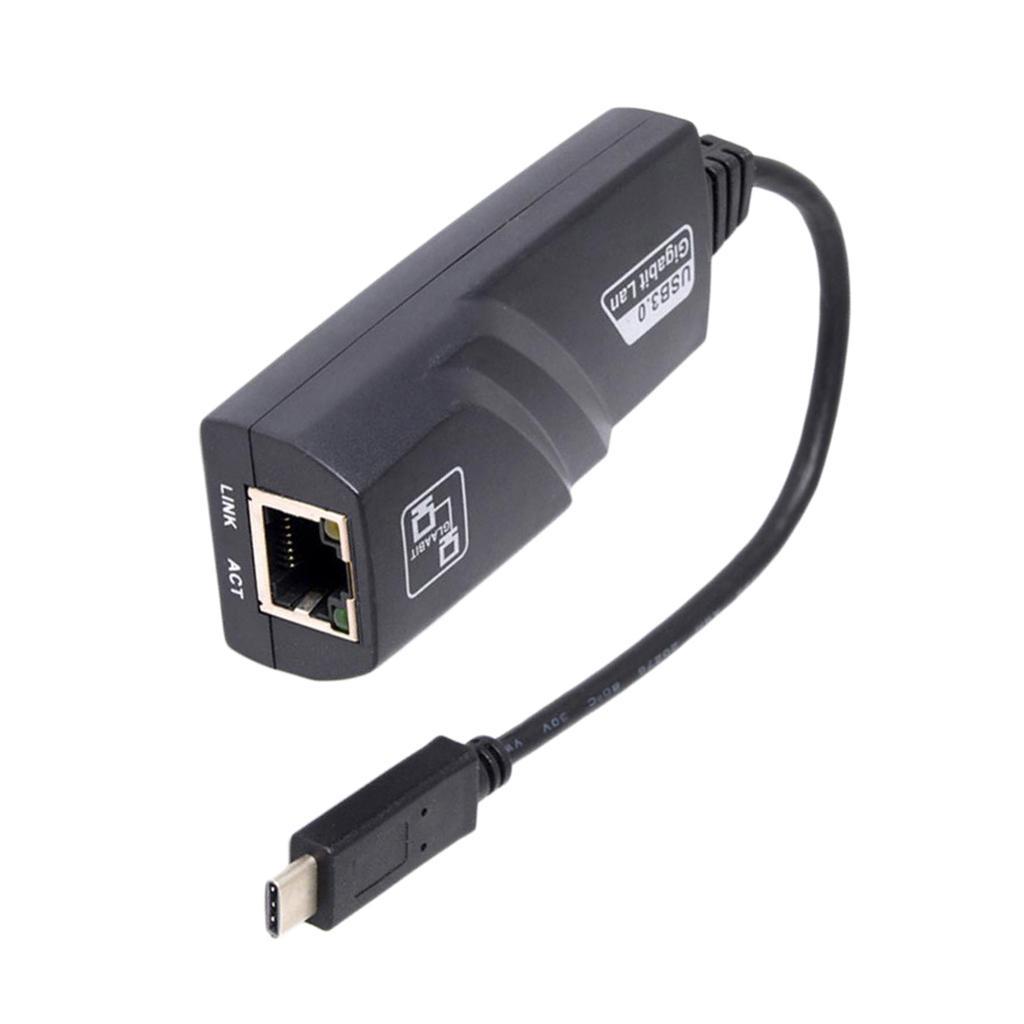 Gigabit USB Type-C Ethernet Adapter Type C to HDMI VGA Converter