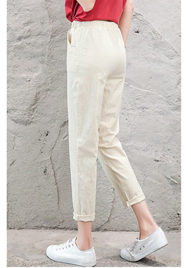 Quần Baggy Nữ Thô Đũi