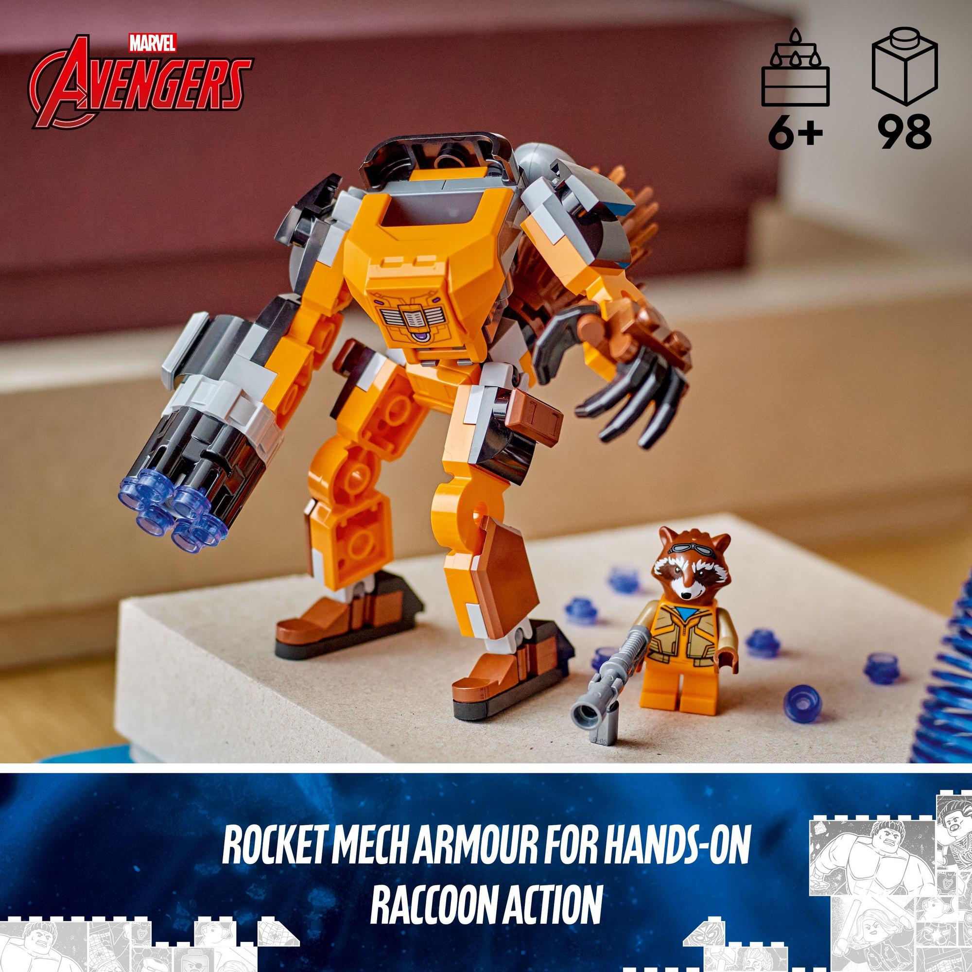 LEGO Superheores 76243 Chiến Giáp Rocket
