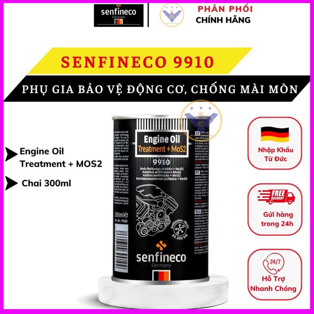 Phụ Gia Nhớt Senfineco 9910  Xử Lý Dầu Động Cơ + MoS2 - 300ml