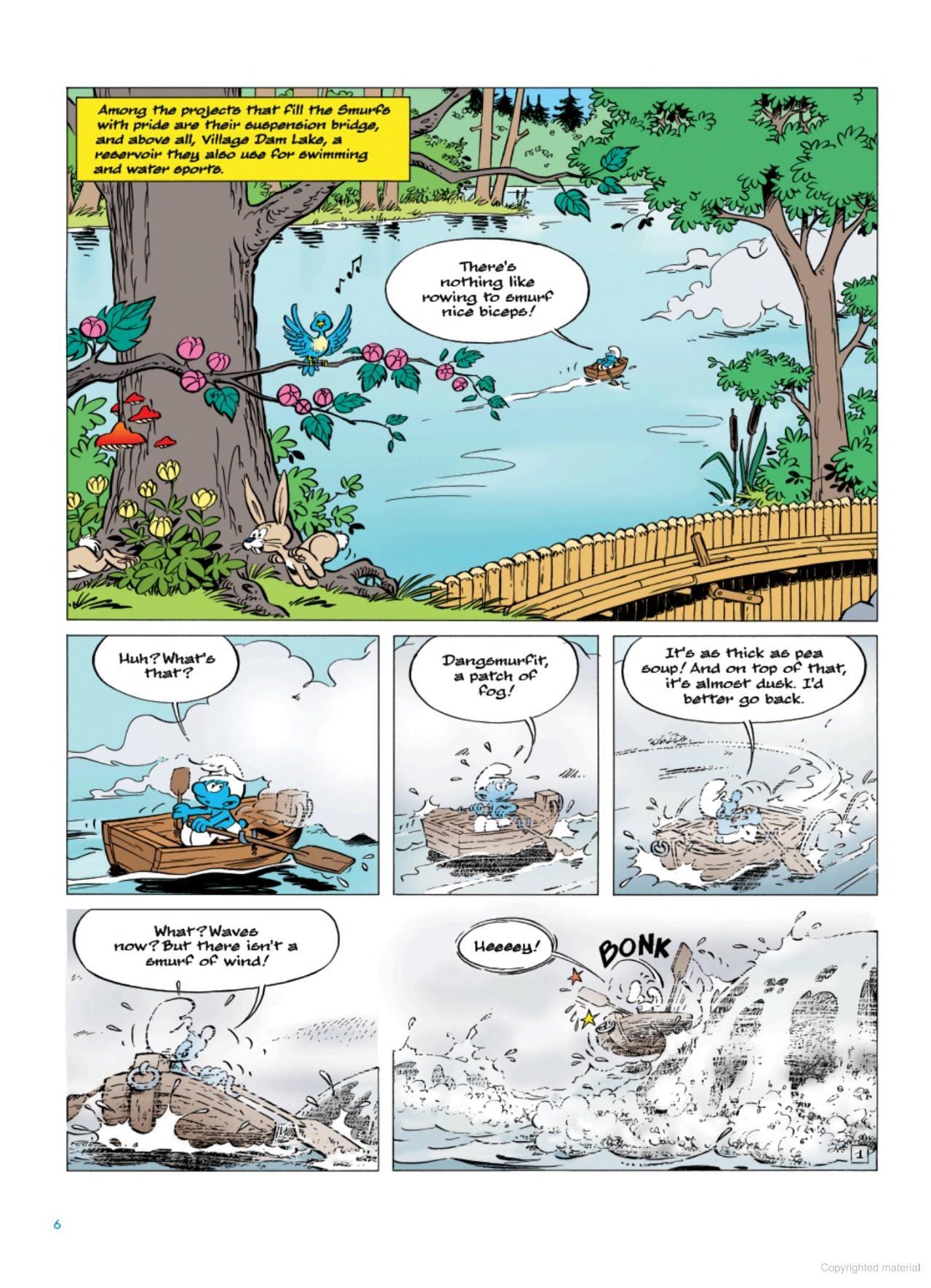 Sách ngoại văn: The Smurfs Tales Vol. 12 - Smurfs And The Dragon Of The Lake