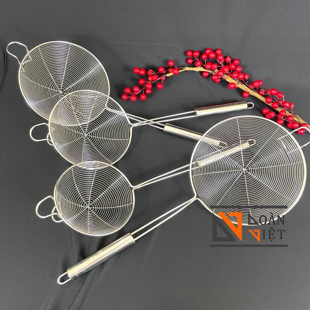 VỢT CÓ MÓC GÁC ĐÔI , VỢT VỚT XƯƠNG, VỚT LẨU, VỚT MÌ , CHIÊN GÀ... - INOX sáng bóng, không rỉ . Dụng cụ nấu ăn, nhà bếp