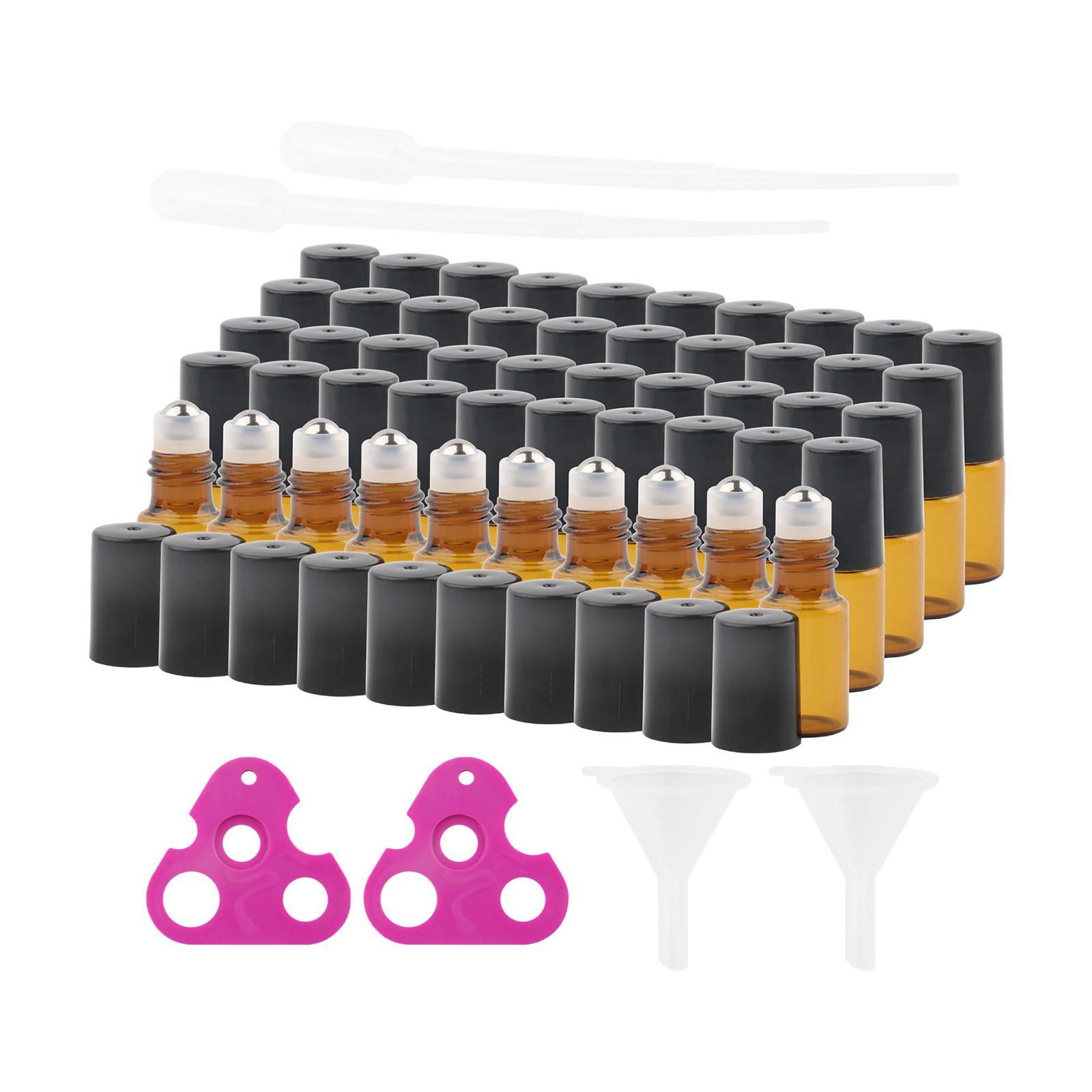 Rollerball Bottle Vial Leakproof Empty Refillable for Perfume Storage