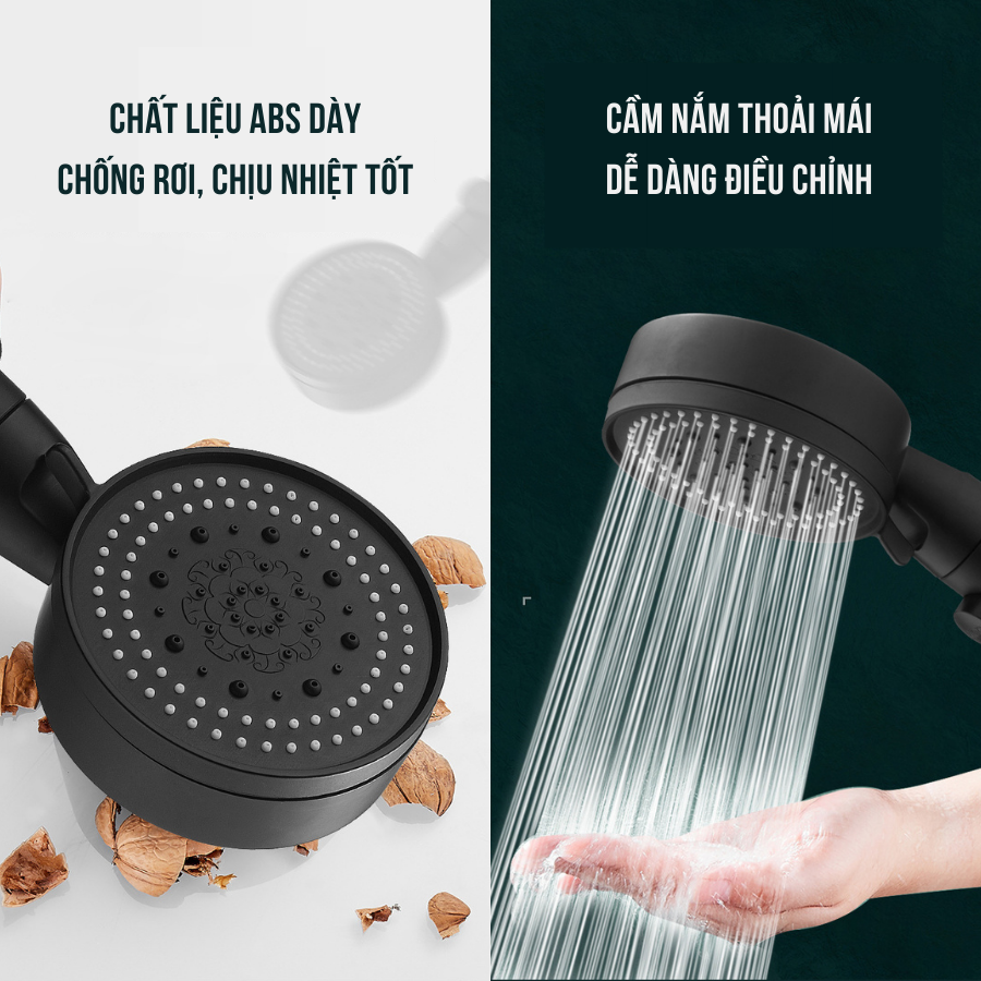 Vòi Sen Tắm Đa Năng 5 Chế Độ Nước Cao Cấp - Sang Trọng