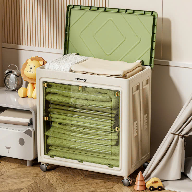 Hộp Đựng Đồ Đa Năng Gấp Gọn Cao Cấp Nhập Khẩu Vando, Thùng Đựng Quần Áo Có Nắp Đậy Thông Minh