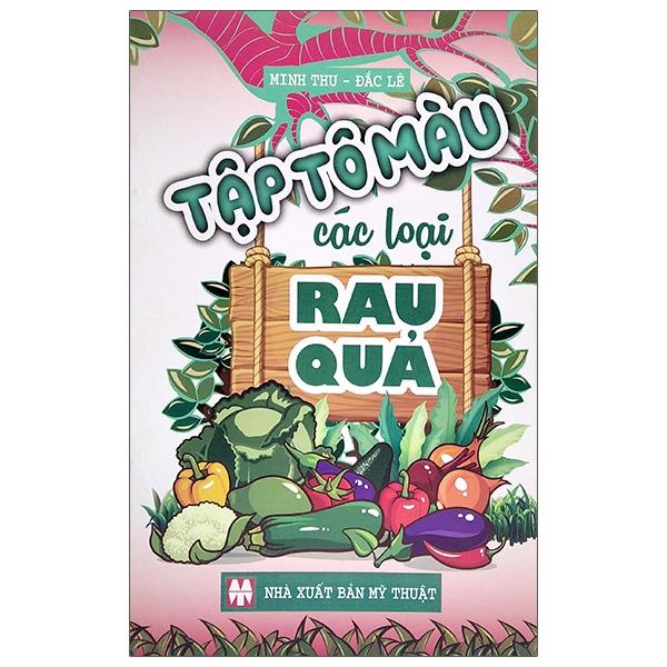 Tập Tô Màu - Các Loại Rau Quả