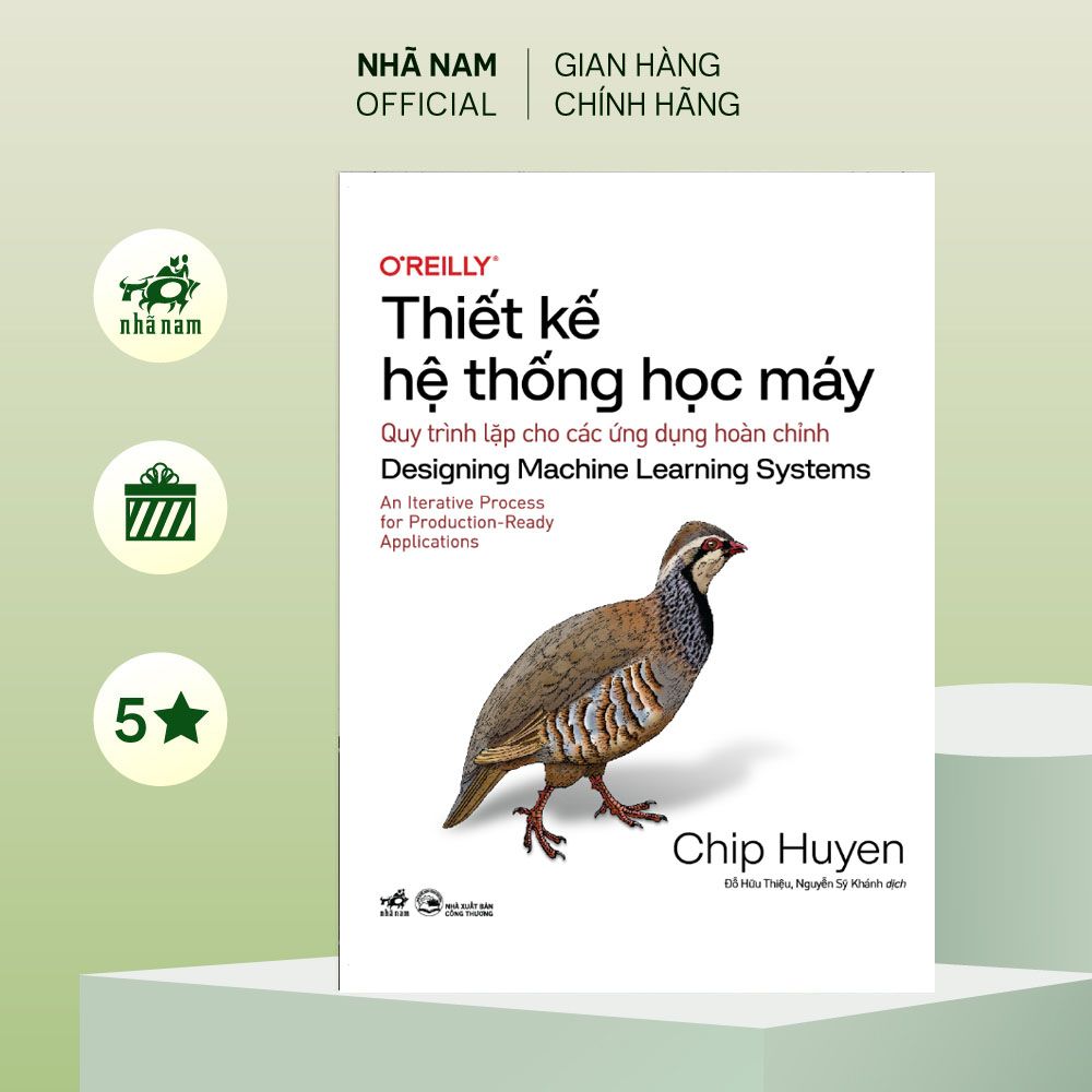 Sách - Thiết kế hệ thống học máy (Chip Huyen) (Nhã Nam Official)