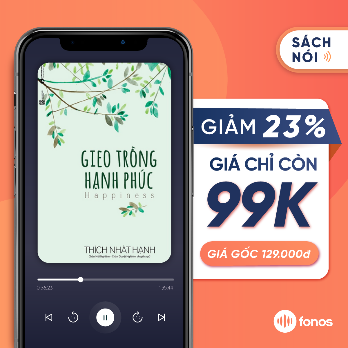 Sách nói Gieo trồng hạnh phúc