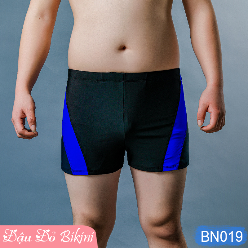 Quần bơi nam BIG SIZE dáng ngắn, đồ bơi cao cấp cho người mập béo, size đại đến 125kg, chất đẹp co giãn cao, thoáng khí, nhanh khô, ôm gọn gàng thoải mái | BN019