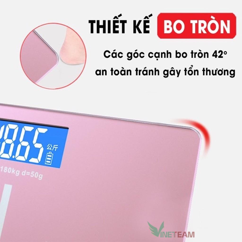 CÂN ĐIỆN TỬ SỨC KHỎE - KÍNH CƯỜNG LỰC VUÔNG - ĐO CHÍNH XÁC -DC4225