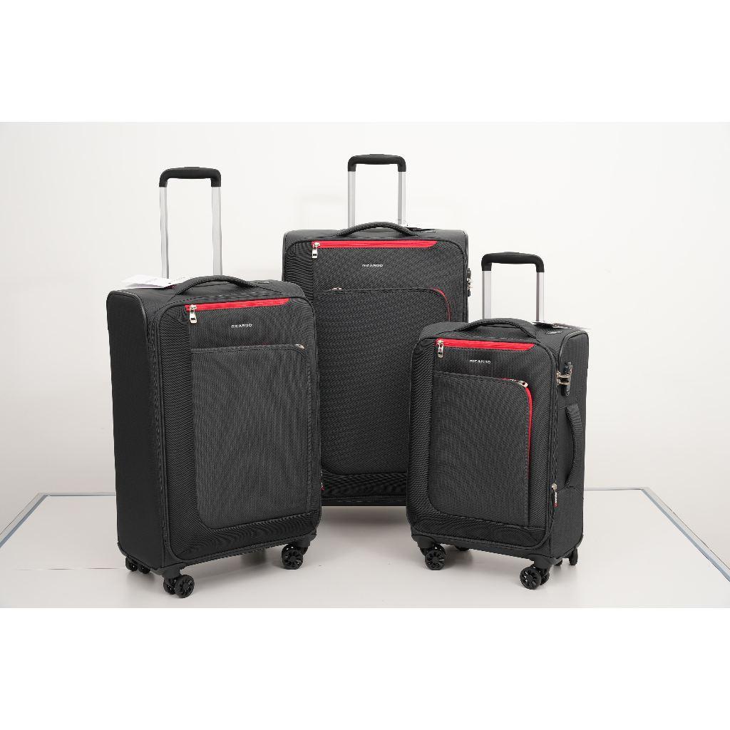 Vali Vải Ricardo The Vista 2.0 size 20/24/28 inch, Vải Polyester Trượt Nước, Bảo hành Quốc Tế 5 Năm - Đen