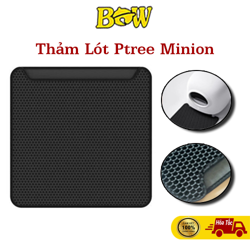 Thảm Lót Chống Văng Cát Cho Máy Vệ Sinh Petree Minion