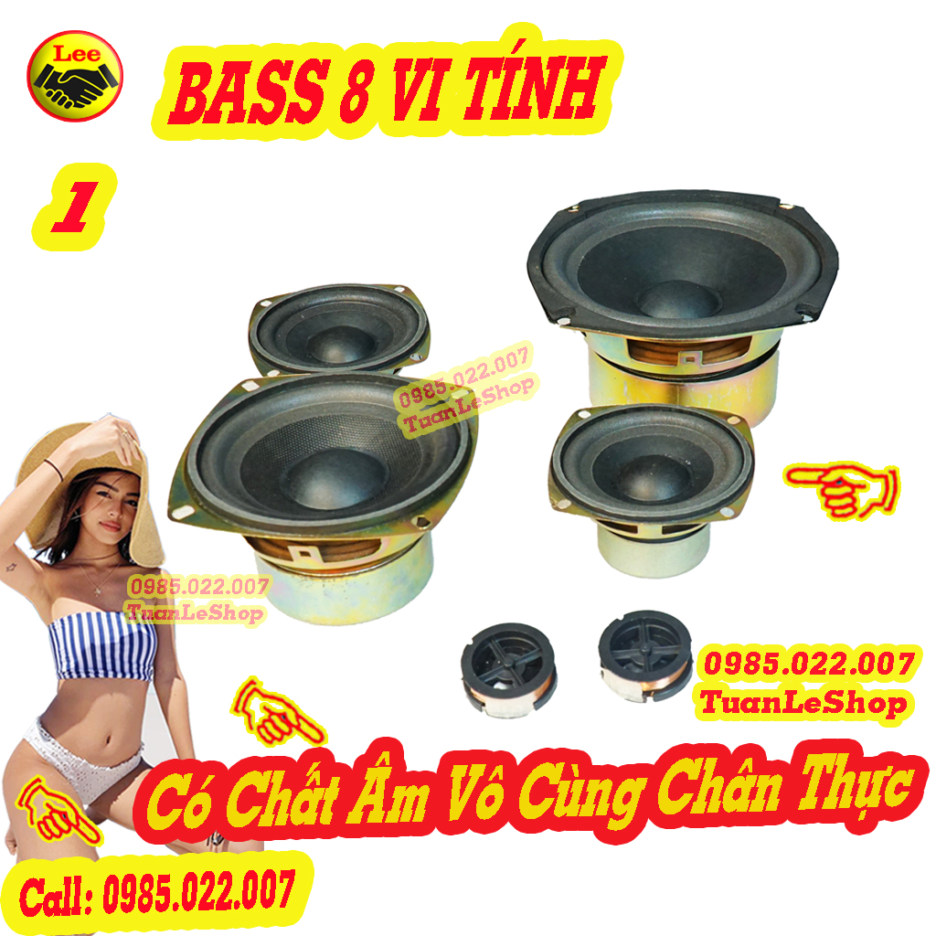 LOA BASS 8CM –  CỦ LOA BASS RỜI