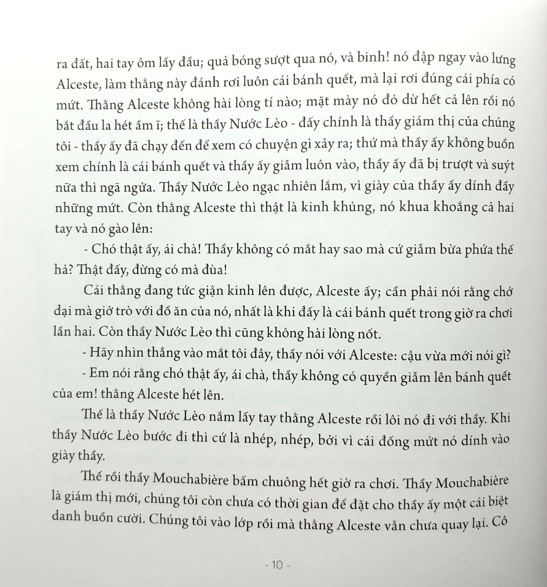 Giờ Ra Chơi Của Nhóc Nicolas (Tái Bản)