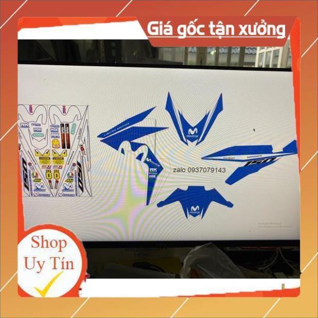 Tem rời winner Movistar 3 lớp ko bay màu