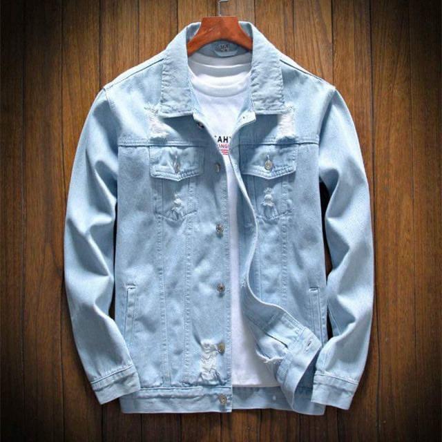 HCM 99K️Áo Khoác Jean Nam Hot Nhất 2020 AKJNA19----&gt;&gt;TITI FASHION