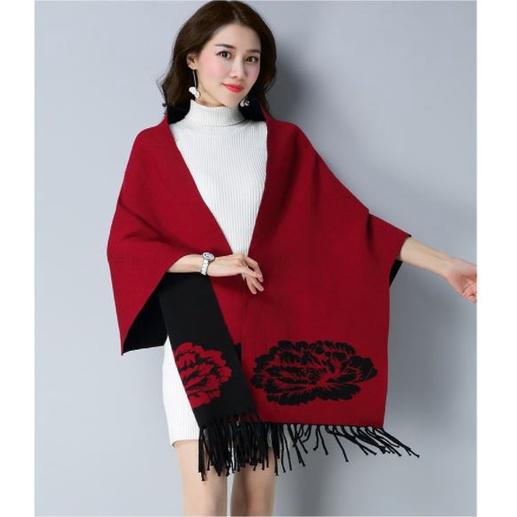 Áo Choàng Len Cashmere Dự Tiệc Cao Cấp AL95 - Hàng Quảng Châu Cao Cấp