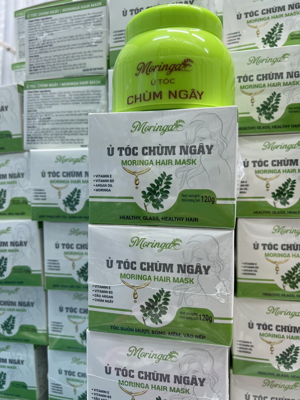 Ủ TÓC MORINGA - CHÙM NGÂY