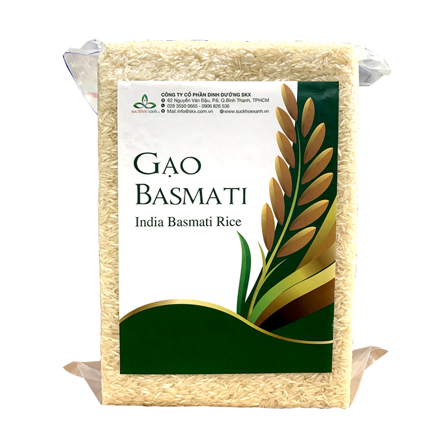 Gạo Basmati India (Ấn Độ) 5kg