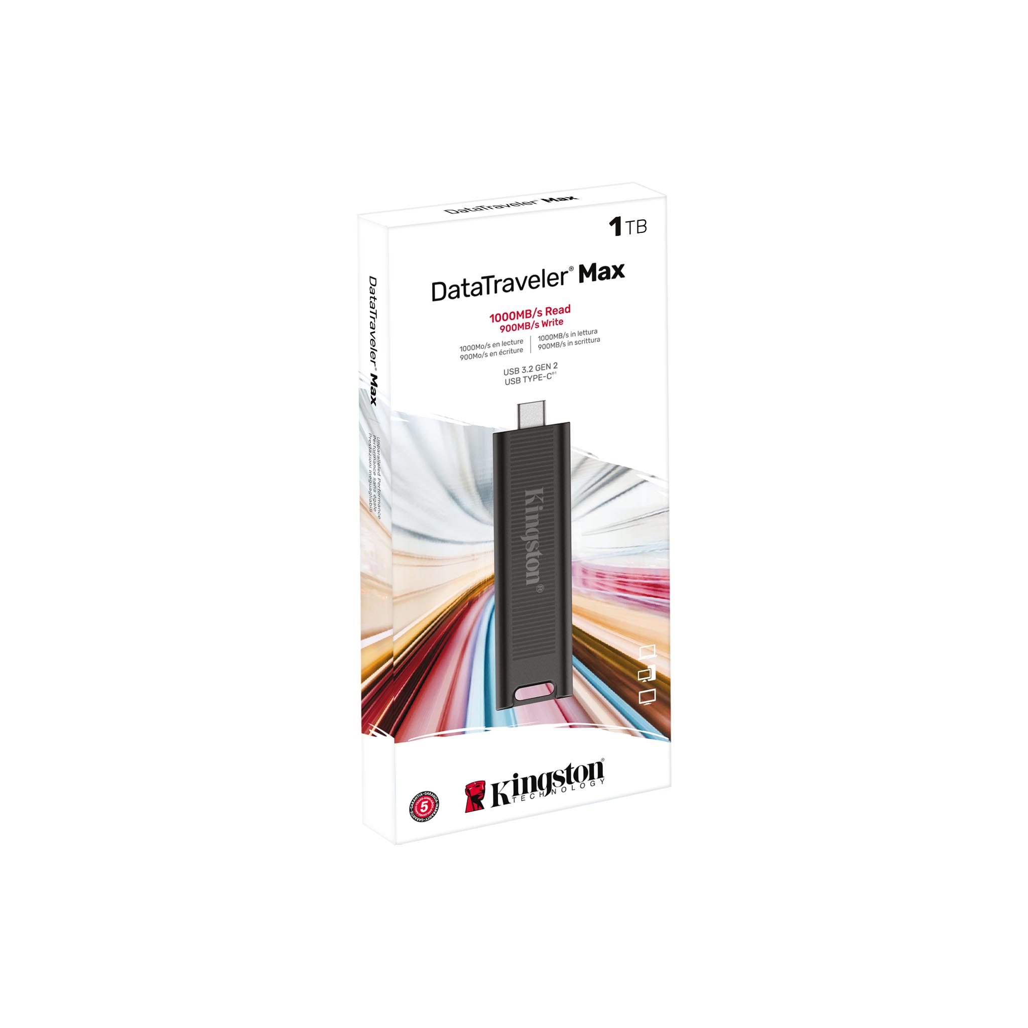 USB Kingston DataTraveler Max 1TB - DTMAX/1TB - Hàng chính hãng