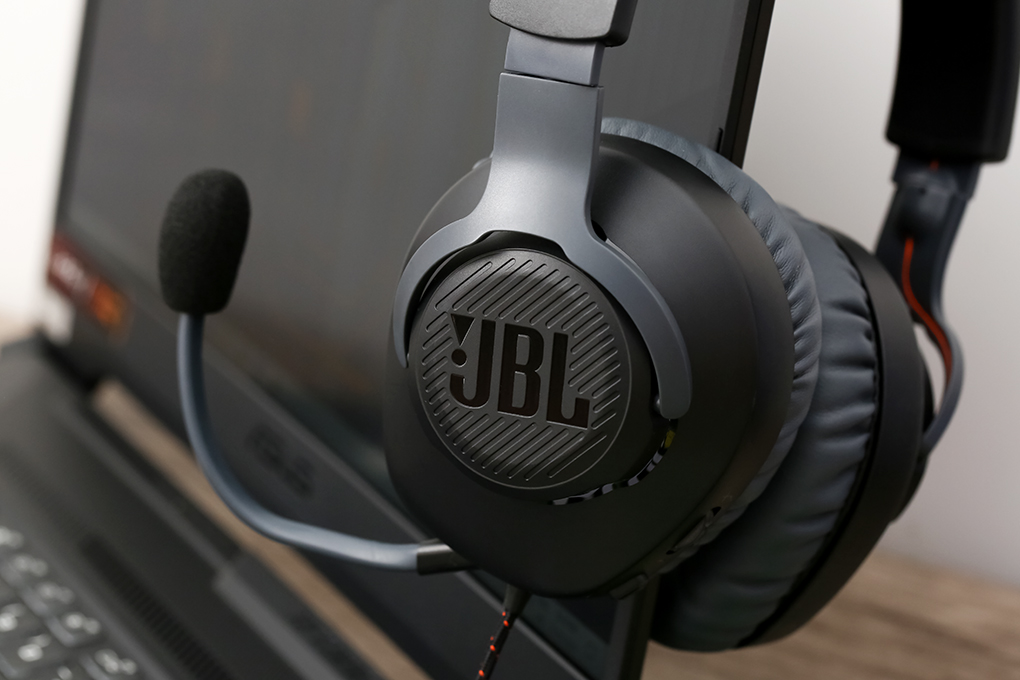 Tai Nghe Gaming Chụp Tai JBL Quantum 100 - Hàng Chính Hãng