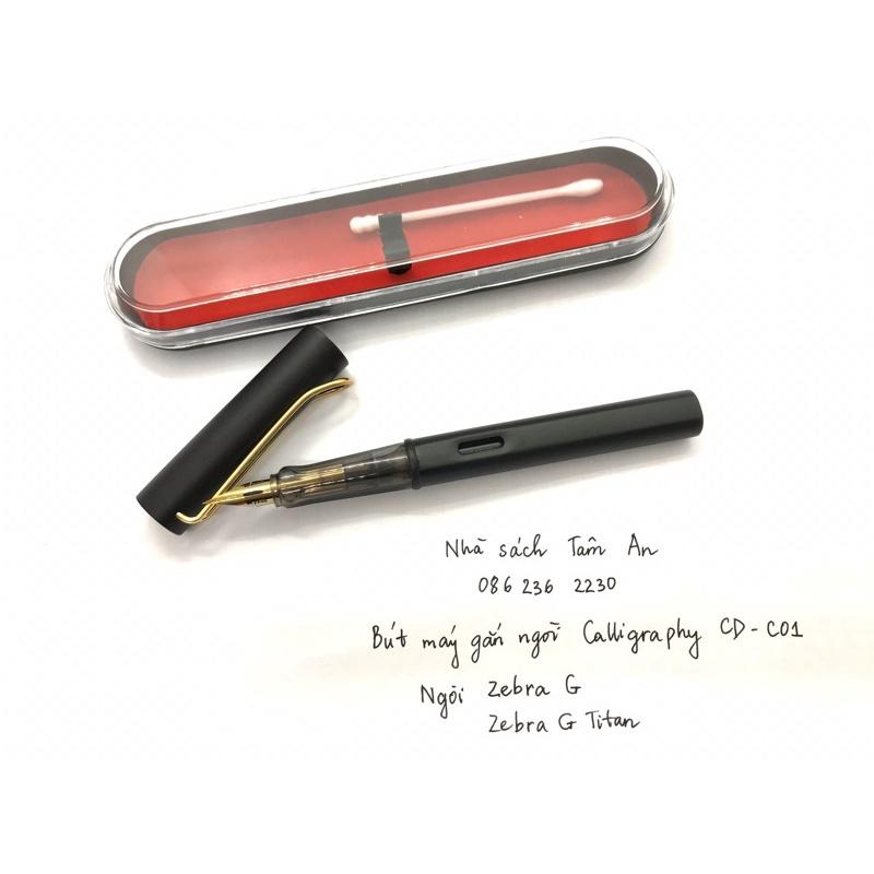 Bút Cánh Diều C01 - Bút máy gắn ngòi Calligraphy Zebra G Titan luyện viết chữ đẹp