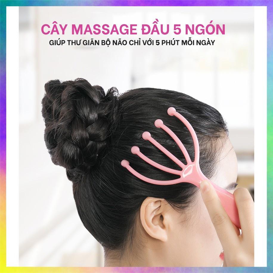 Cây gãi đầu massage 5 vuốt tiện lợi (HÌNH BÀN TAY)