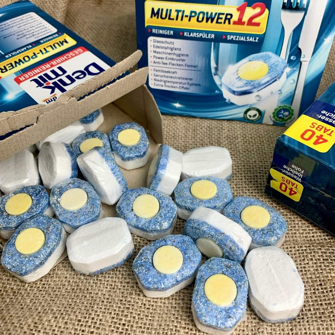 Viên rửa bát Đen kịt loài người 40 viên