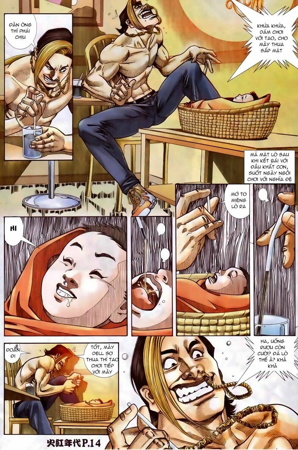 hỏa hồng niên đại hắc cốt đường chapter 90 12