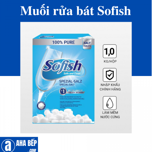Muối rửa bát SOFISH - Hàng chính hãng