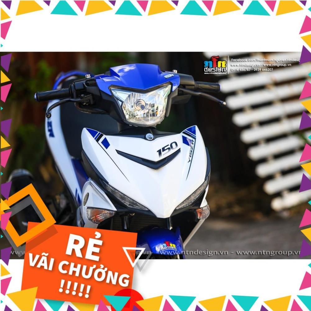 Tem Rời Exciter 150 Mẫu Y15ZR Trắng Xanh
