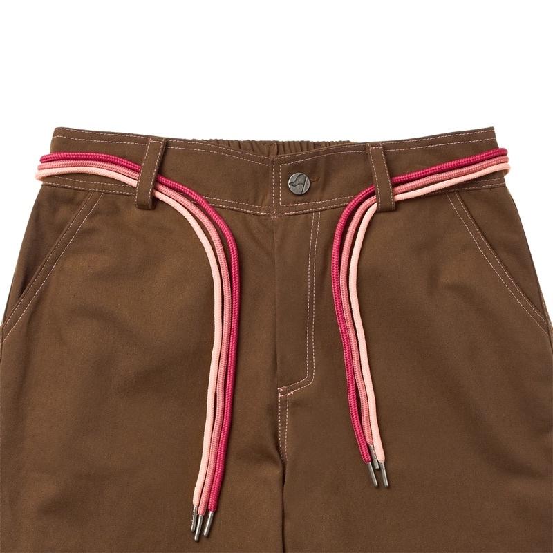 QUẦN KHAKI NÂU FORM RỘNG UNISEX AZIER