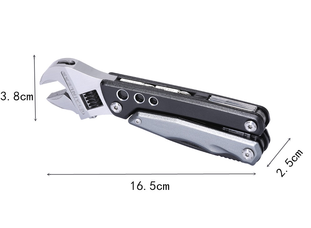 Mỏ lết kiêm EDC Multitools kìm dao mở bia tô vít đa năng