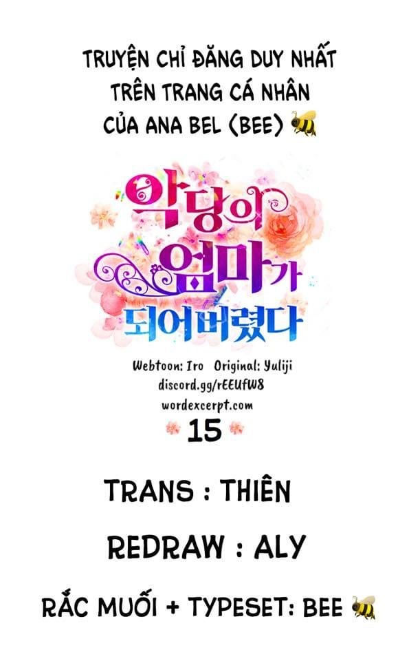 xuyên không trở thành mẹ của nhân vật phản diện chapter 15 1