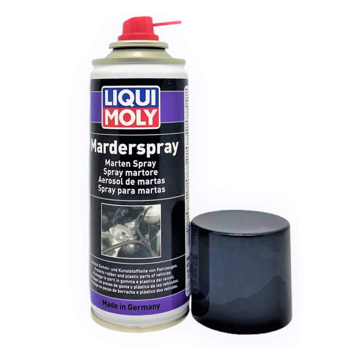 Chai xịt chống chuột, đuổi chuột Liqui Moly 1515 - Tặng kèm 1 khăn lau chuyên dụng 3M (màu ngẫu nhiên)