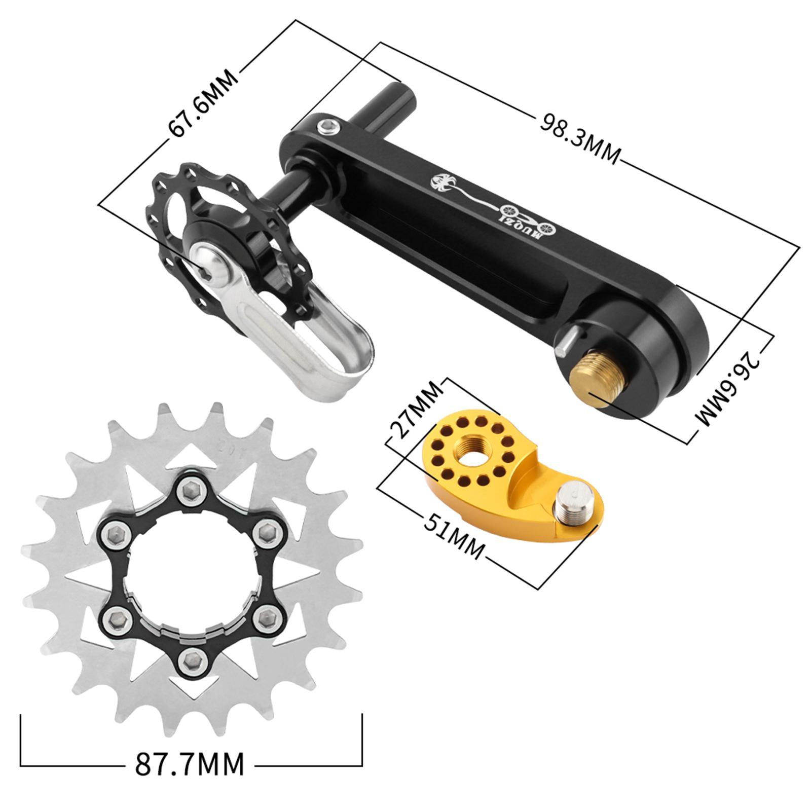 Mountain Bike Single Speed Conversion Chain Tensioners Bike Cassette Cog