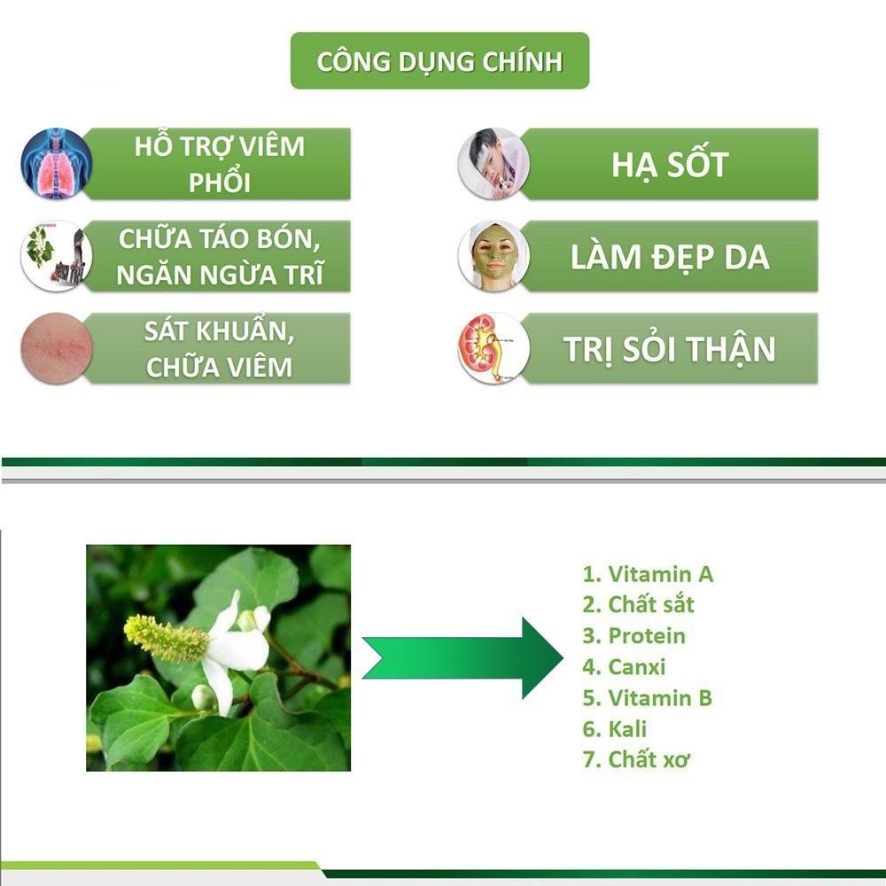 Bột Diếp Cá Sấy Lạnh Nguyên Chất 100% Organic Tuệ Minh hộp 50 gram