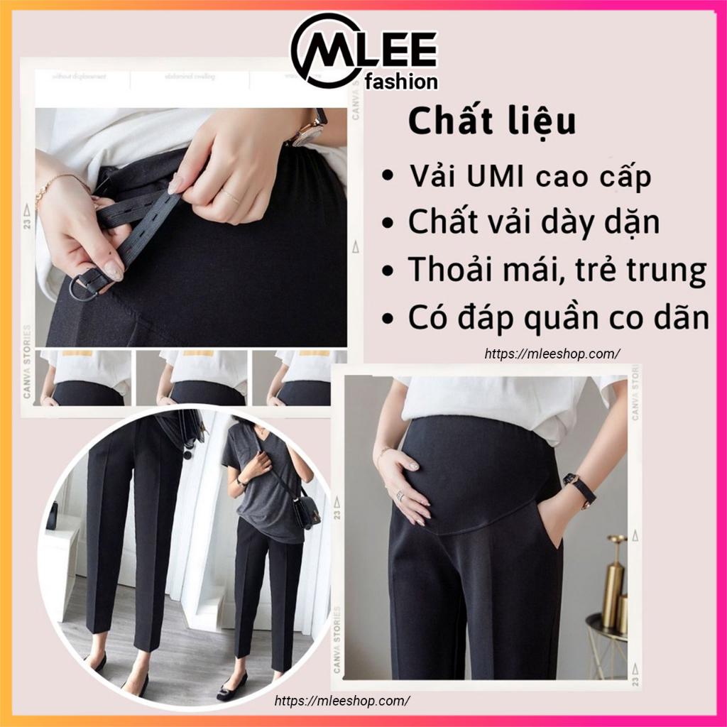 Quần bầu baggy, quần áo bầu công sở, MLEE