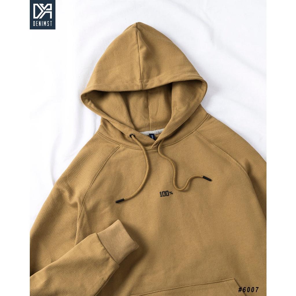 Áo hoodie nỉ nam100 PERCENT DENIMST 6007