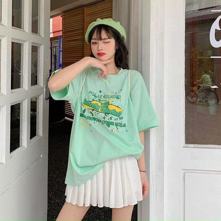 ÁO THUN NỮ FORM RỘNG HÀN QUỐC SIÊU ĐẸP FORM TO ĐẸP HOT HIT CHO CÁC BẠN TRẺ