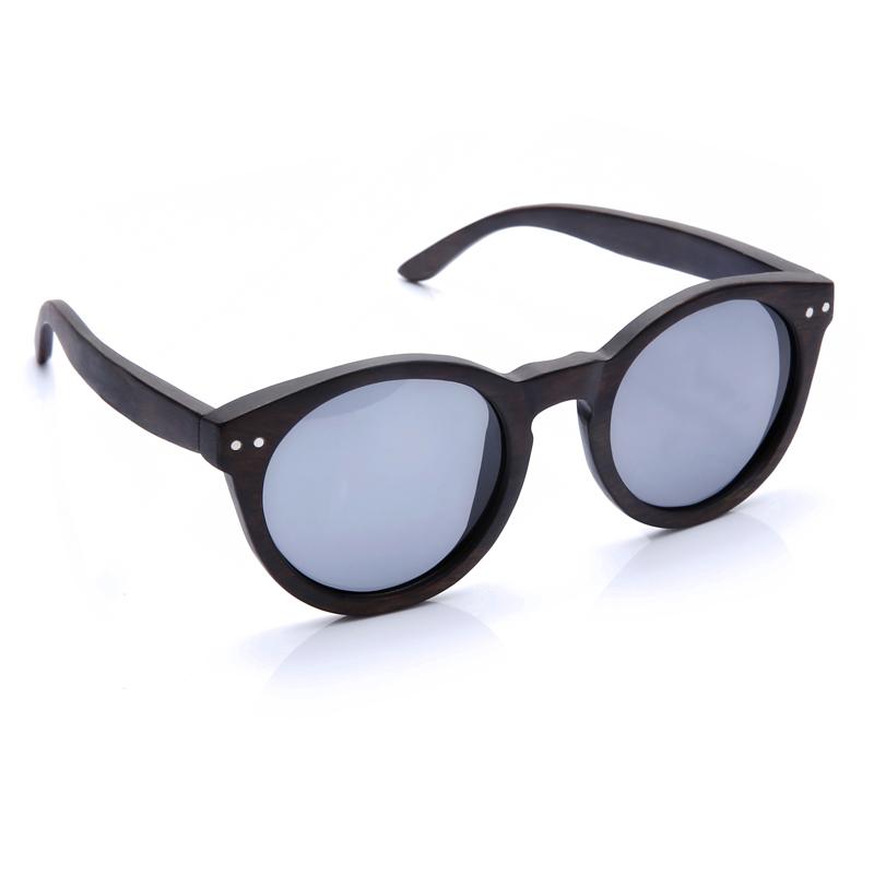 Bán Chạy Nhất Mùa Hè Unisex Cateye Vintage Tròn Gỗ Kính Mát Nữ Ống Kính Phân Cực GỖ Kính Chống Nắng Cho Miễn Phí Vận Chuyển