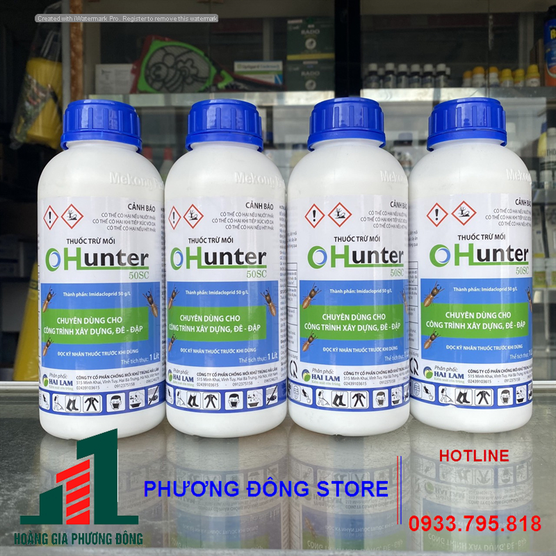 Thuốc diệt mối tận gốc hiệu quả cao OHUNTER 50SC-1 lít