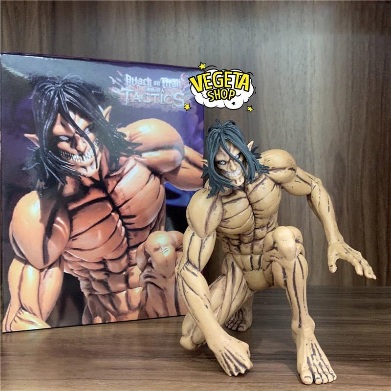 Mô hình Attack On Titan - Eren Yeager dạng Titan tiến công Attack Titan Đại chiến Titan - Fullbox - 15cm