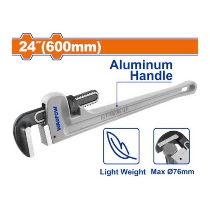 MỎ LẾT MỞ ỐNG TAY CẦM NHÔM 600MM(24") WADFOW WPW9124 - HÀNG CHÍNH HÃNG