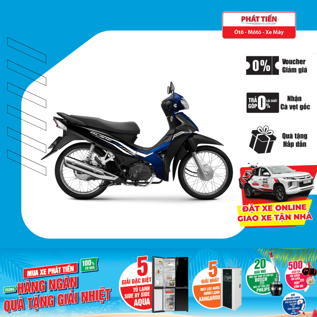 Xe Máy Honda Blade 2023 - Phiên Bản Tiêu Chuẩn