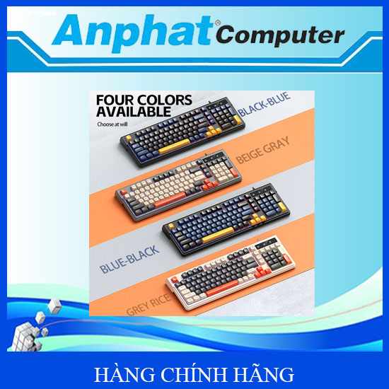 Bàn Phím Giả Cơ T-WOLF T13 (Gray-MilkTea/ MilkTea-Gray/ Black-Blue/ Blue-Black) – Hàng Chính Hãng