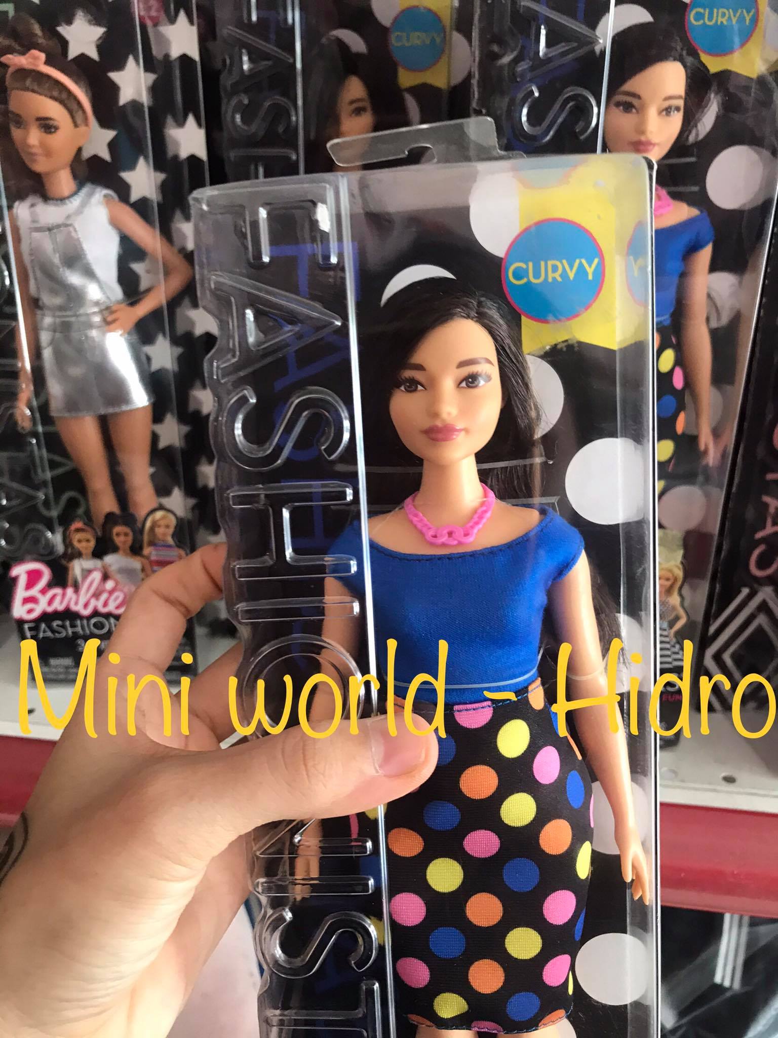 Búp bê Barbie fashionistas nghề nghiệp chính hãng