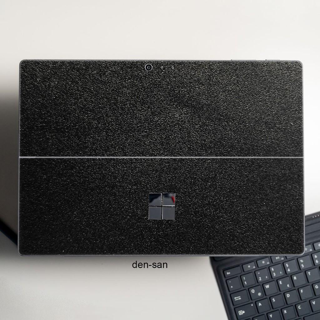 Skin dán Aluminum Chrome đen sần cho Surface 3 2015; Go, Go 2, Go 3; Pro 2 3 4 5 6 7 8 X