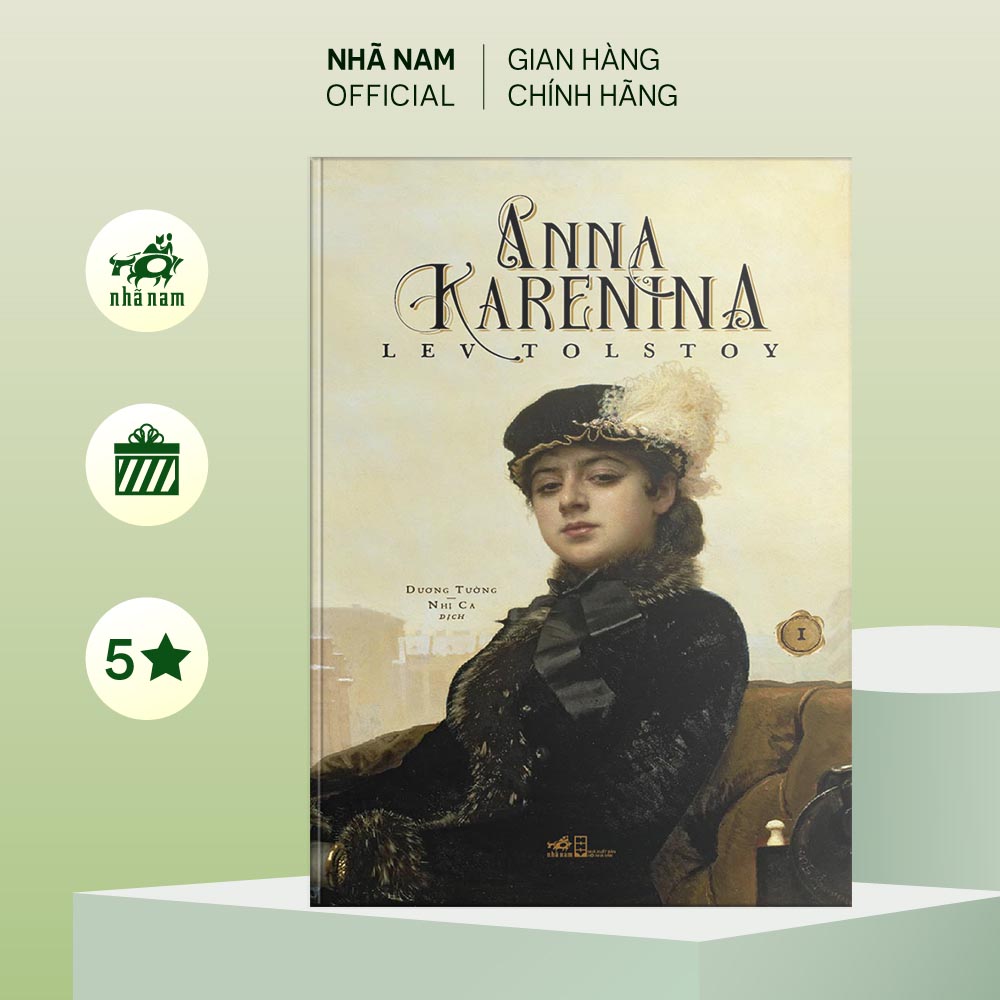 Sách - Anna Karenina - Tập 1 - Nhã Nam Official